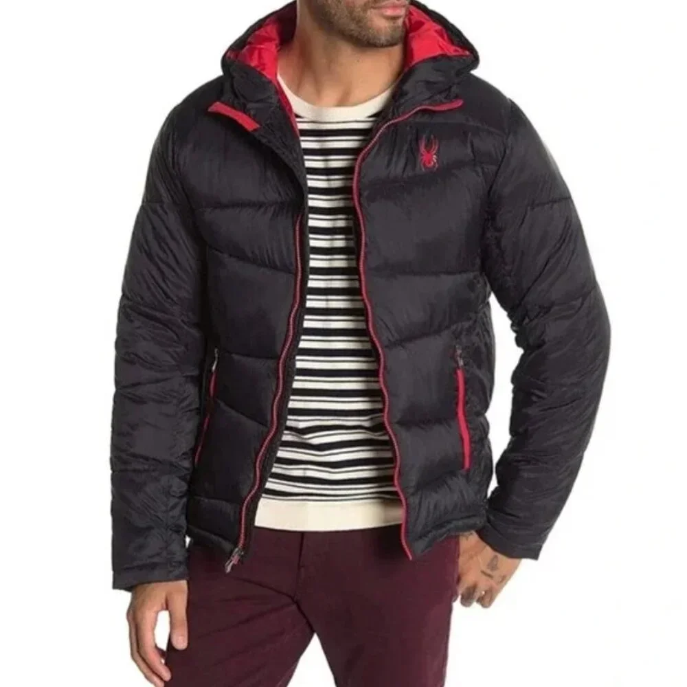 Spyder men S/P Nexus jacket black / red insulated puffer gorpcore hiking outside